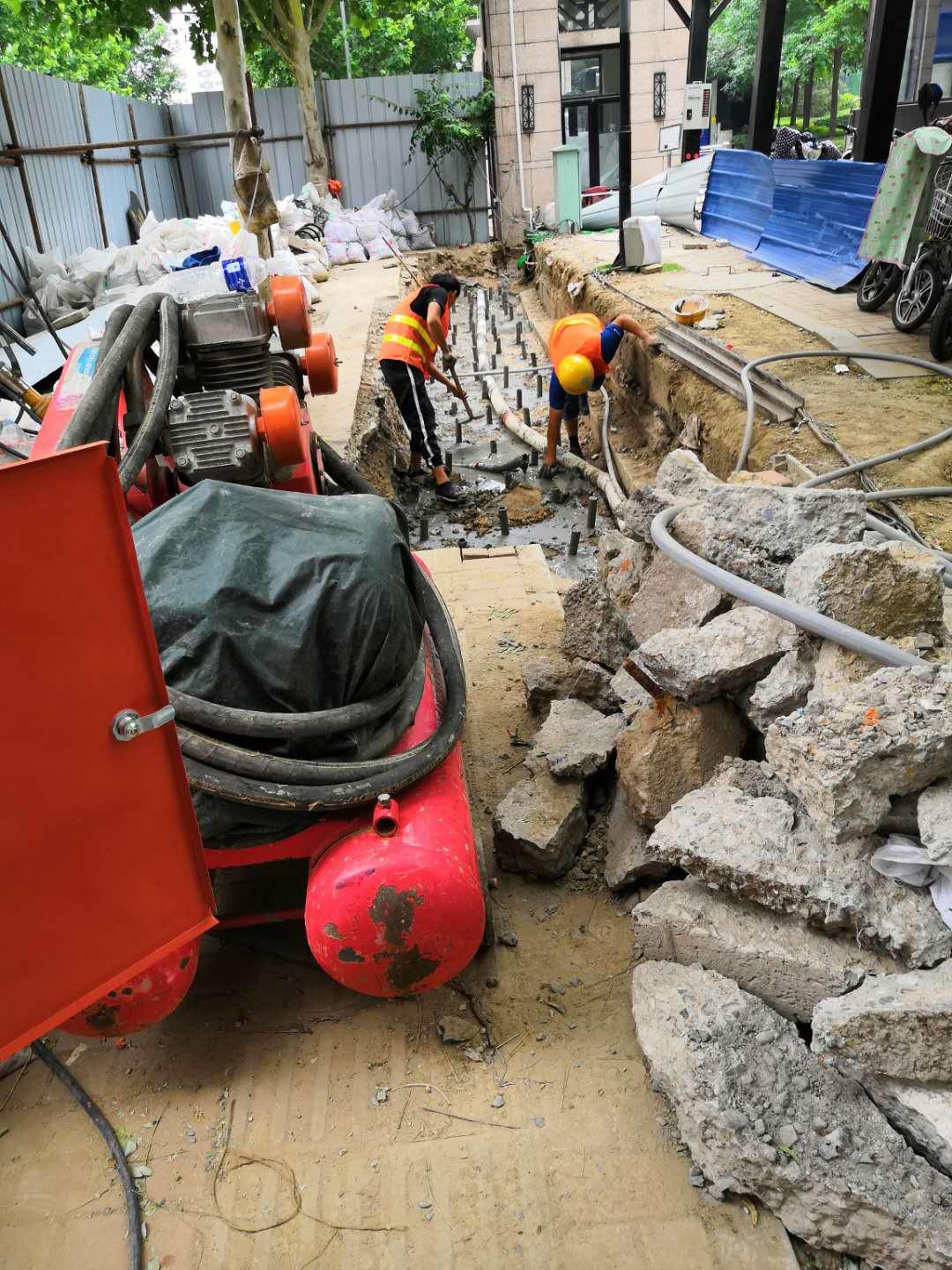 达州地基加固解决房子的地基下沉问题